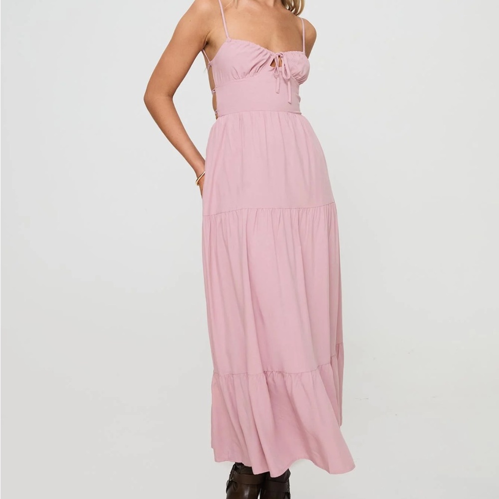 Princess Polly Pink Juzen Maxi Dress